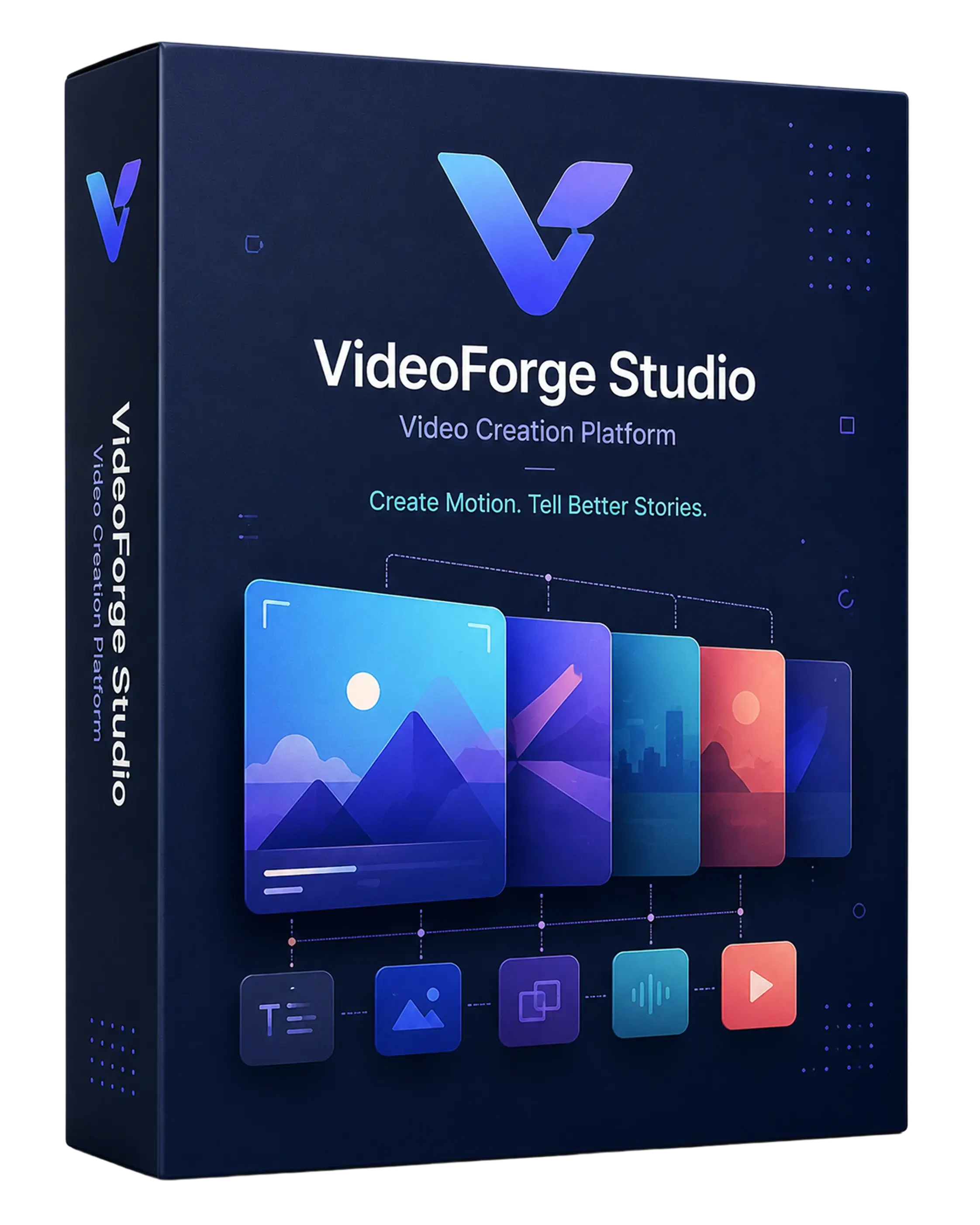 VideoForge Studio Product Box