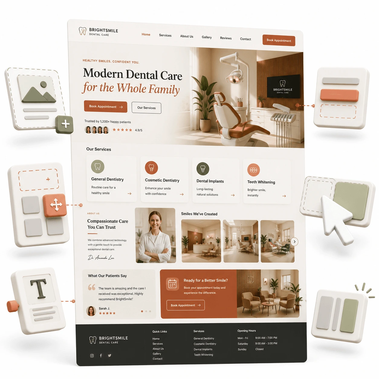 Local Business and Service Pages illustration