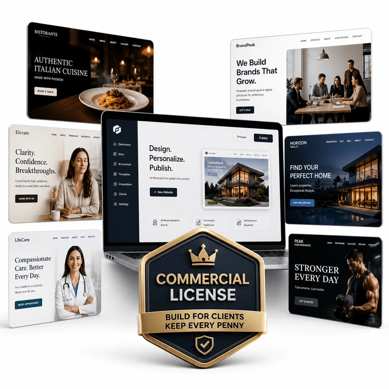 Build for Clients Keep Every Penny illustration