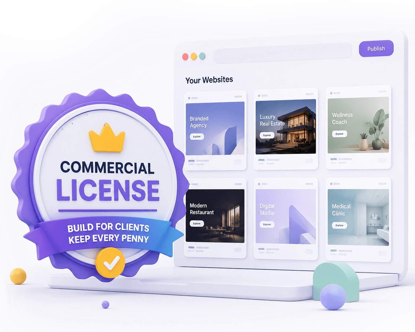 Commercial License illustration