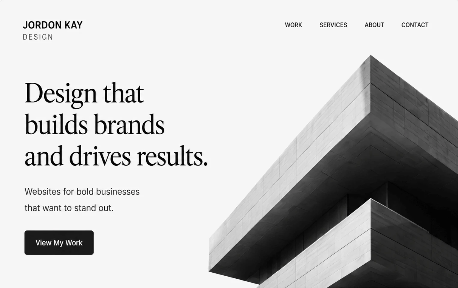 Jordon Kay Design Website Proof