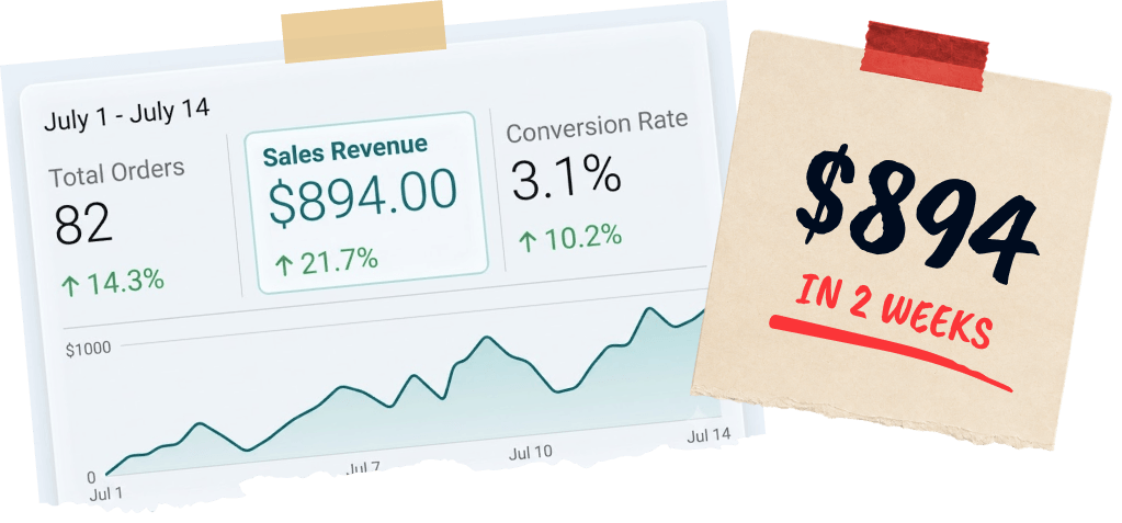 Nathan Brooks course workshop sales statistics dashboard